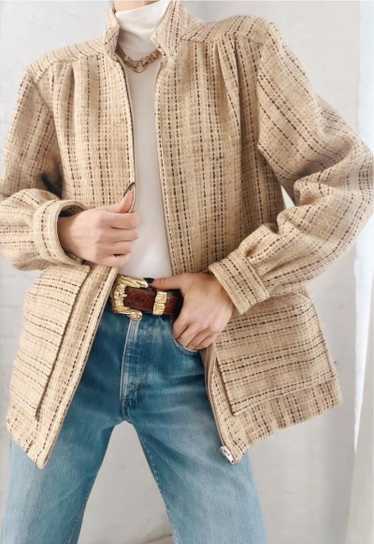 heirloom Irish tweed jacket