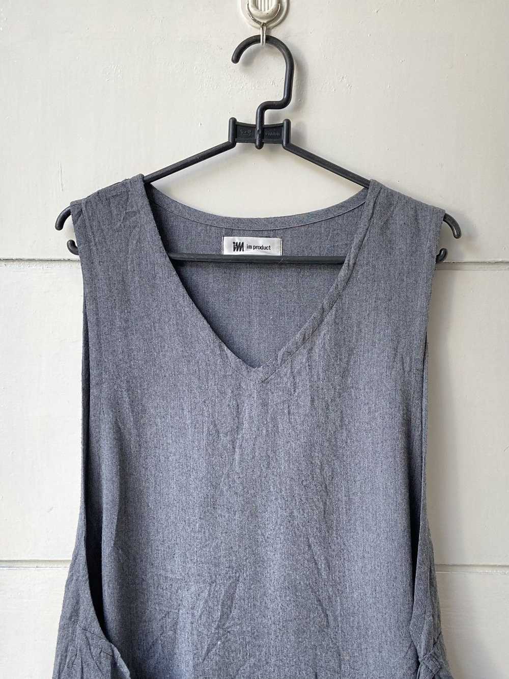 Issey Miyake IM PRODUCT Grey Tank Apron - image 3