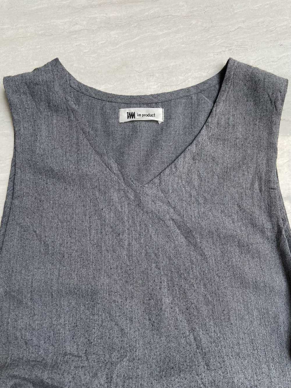 Issey Miyake IM PRODUCT Grey Tank Apron - image 9