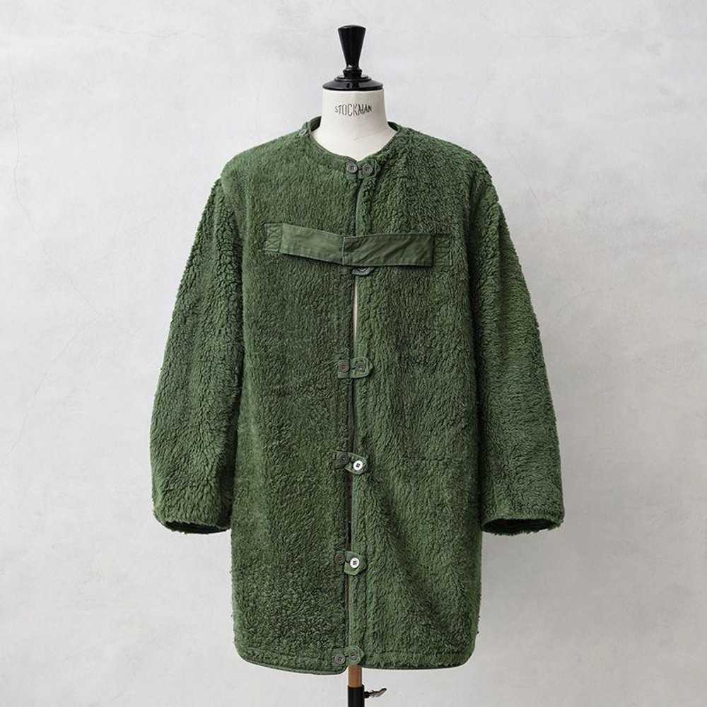 Swedish Army Jacket Real M-59 Field Coat With Boa… - image 11