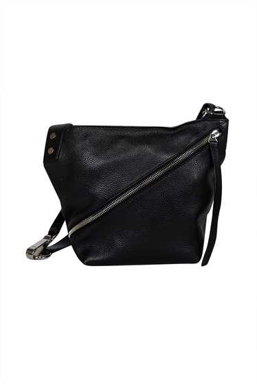 Proenza Schouler - Black Pebbled Leather Crossbody