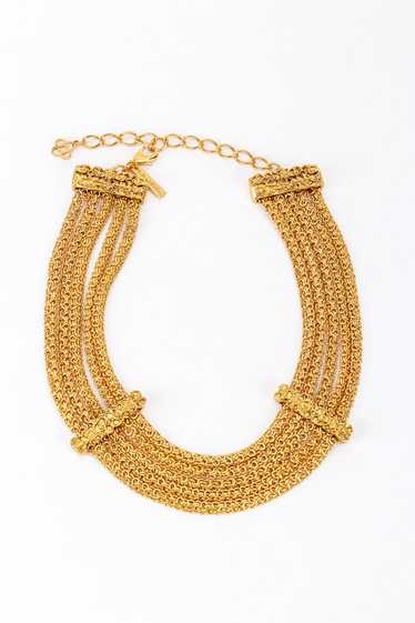 OSCAR DE LA RENTA 5-Strand Byzantine Chain Collar 