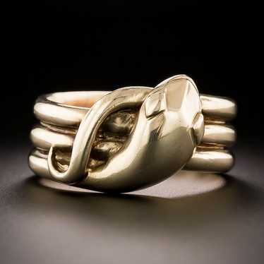 Victorian Snake Ring - image 1