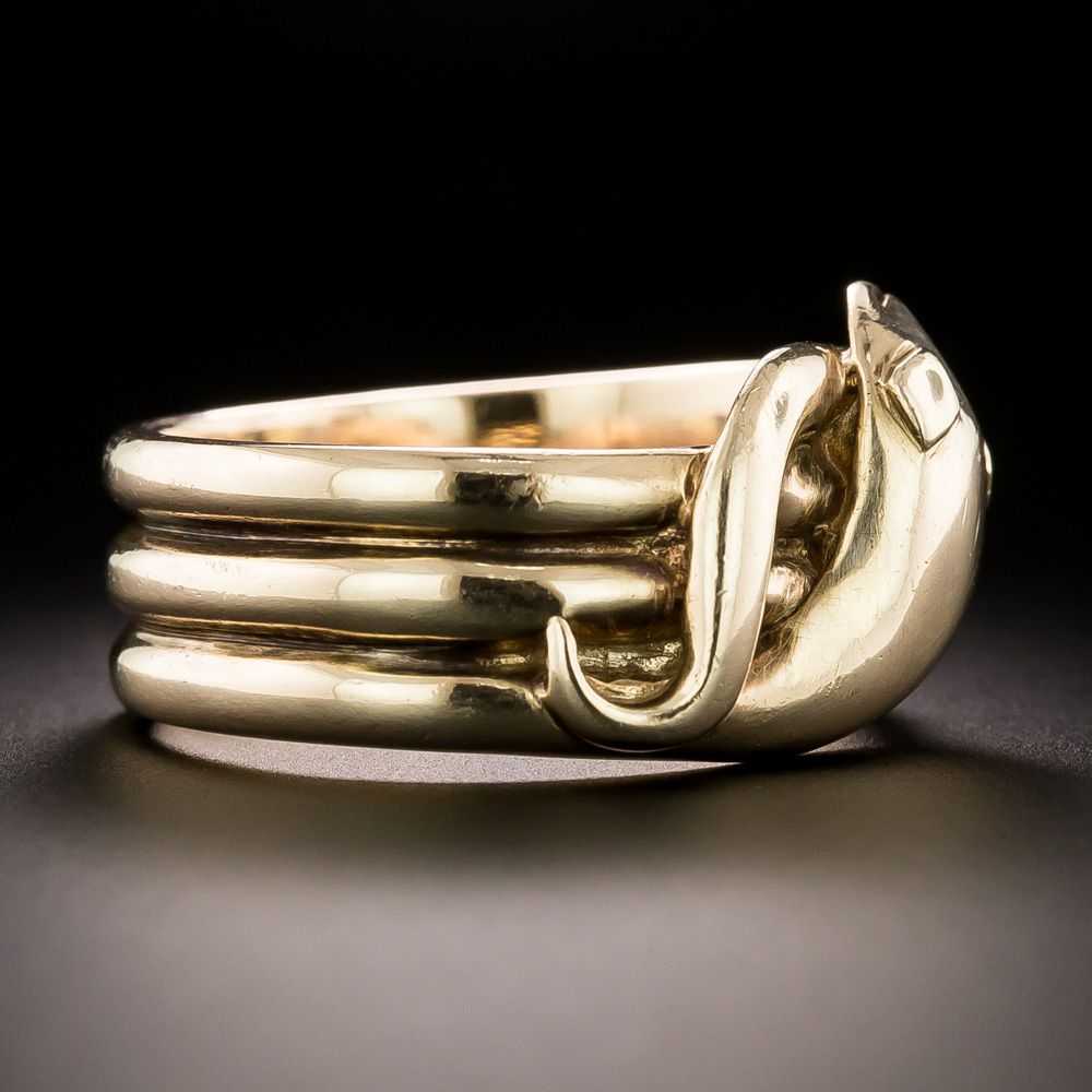 Victorian Snake Ring - image 2