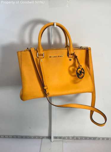 Michael Michael Kors Zip Closure Yellow Crossbody 