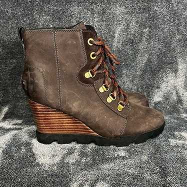 Sorel Joan Uptown Lace Blackened Brown