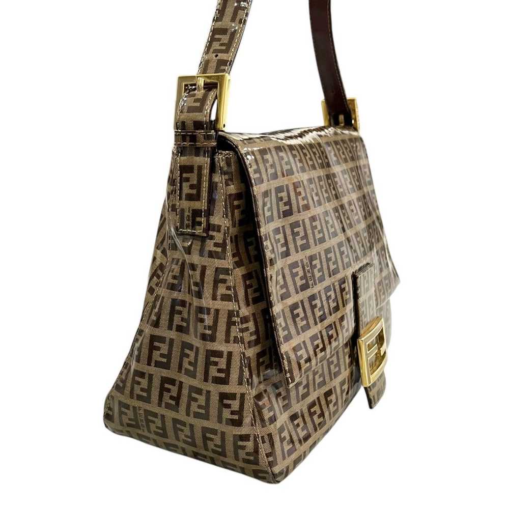 Fendi Fendi Zucca Coated Canvas Mamma Baguette Sh… - image 2