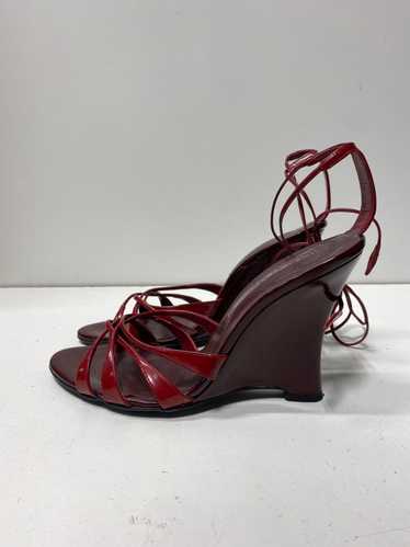 Sergio Rossi Red Heels Women Sz 8