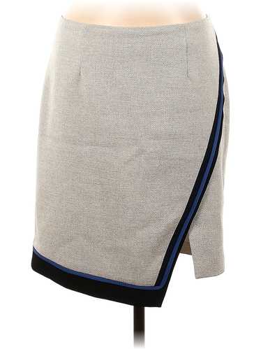 White House Black Market Women Gray Casual Skirt 6