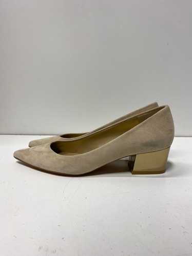 Stuart Weitzman Beige Suede Heels Women Sz 9