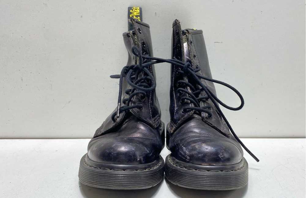 Dr. Martens Dr. Martins Black Leather Boots Size 6 - image 2