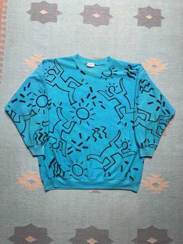 90s Keith Haring x gap vintage スウェット XL