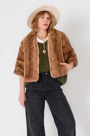 1950s Mink Fur Stole