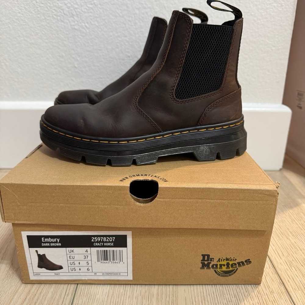 Doc Martens Chelsea Embury Dark Brown Women’s 6 - image 1