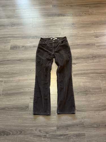 Gap × Vintage Y2K Gray Corduroy Boot Cut Pants Gap