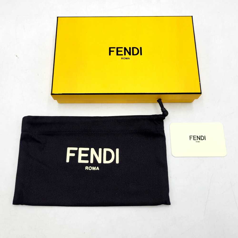 Fendi 7M0210 Ag0L Round Zipper Long Wallet Leathe… - image 3