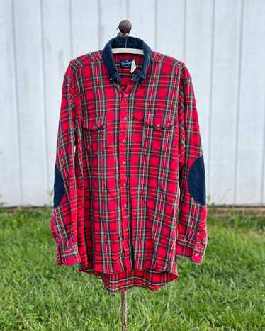 Wrangler 90s Western Flannel Shirt (L) | Used,… - image 1