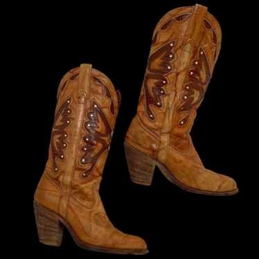 Miss Capezio Butterfly Western Cowboy Boots