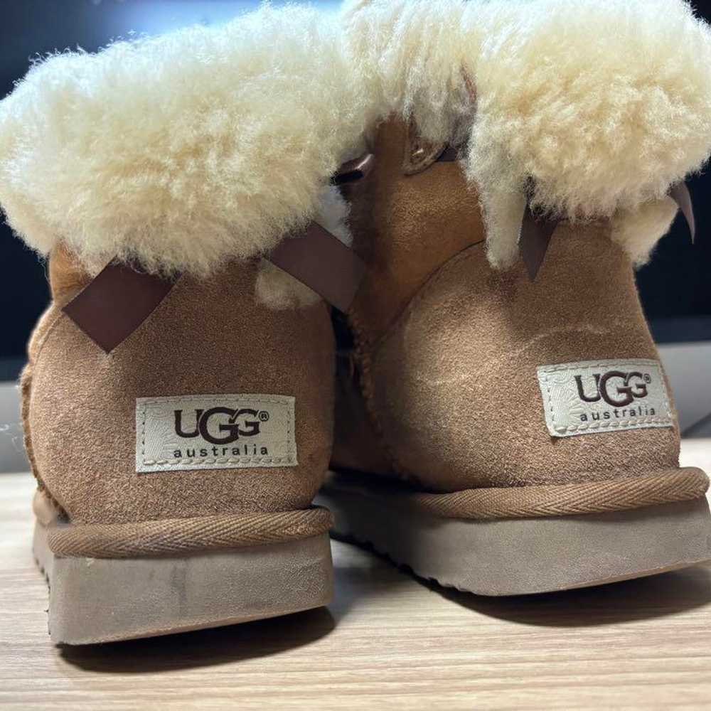 UGG Mini Bailey Bow Women's Sheepskin Boots 24cm - image 2