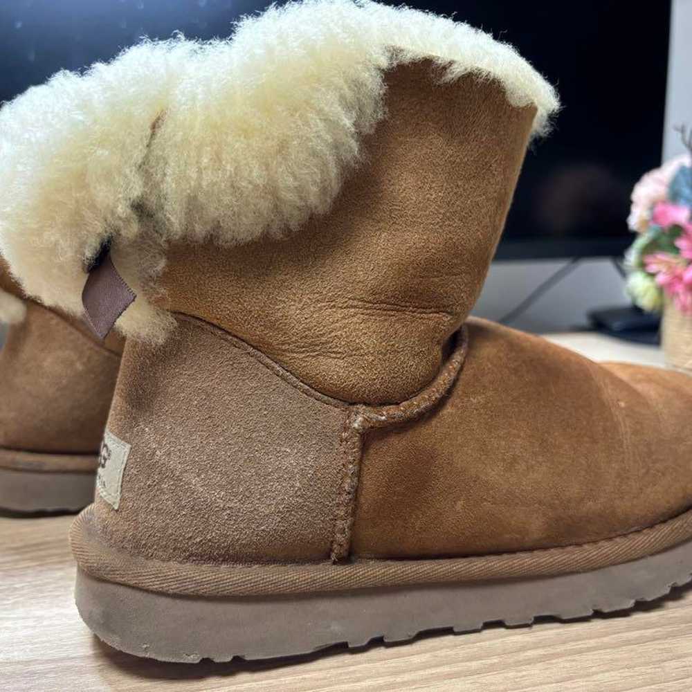 UGG Mini Bailey Bow Women's Sheepskin Boots 24cm - image 8