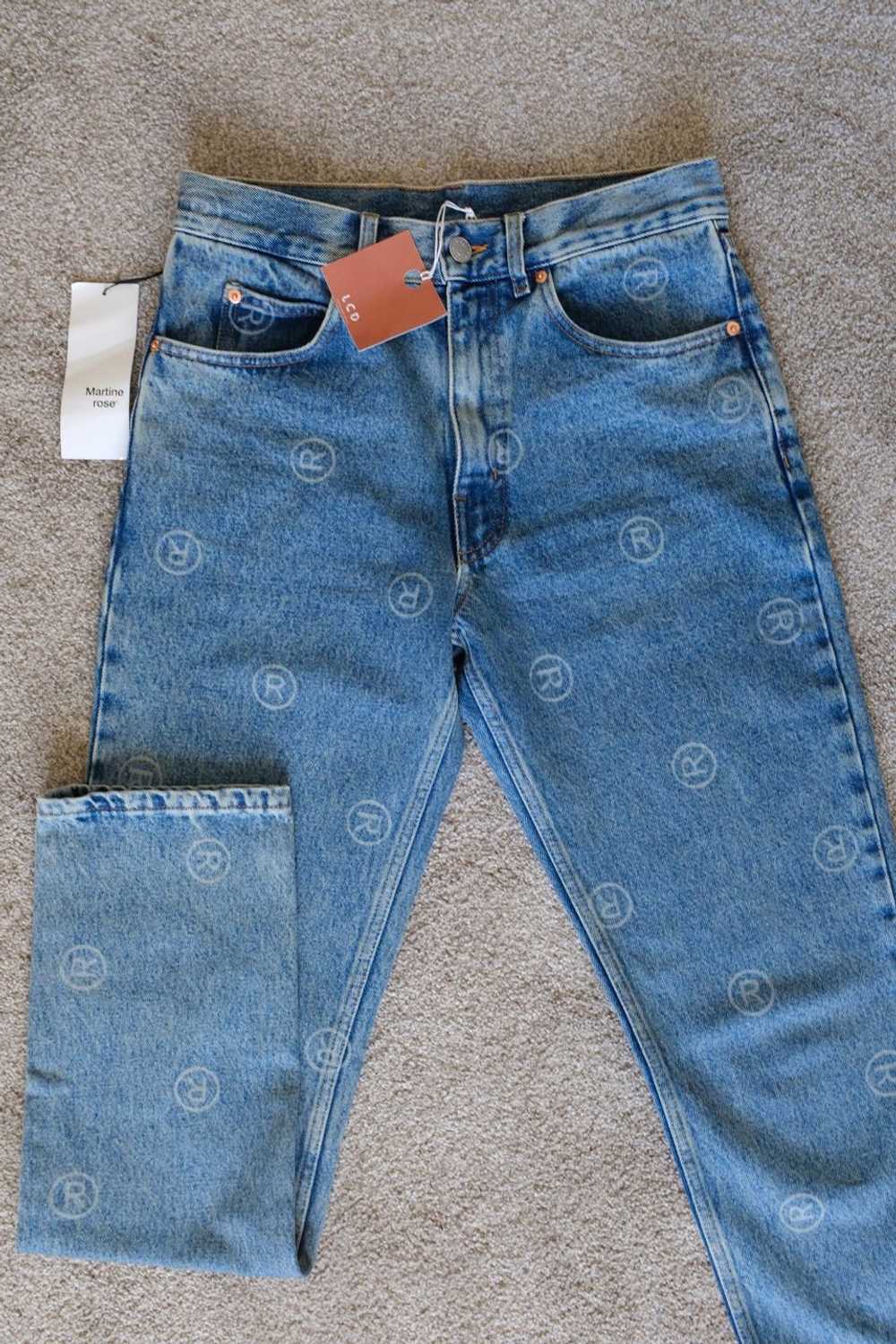 Martine Rose Logo Unisex Jeans (S) | Used,… - image 5