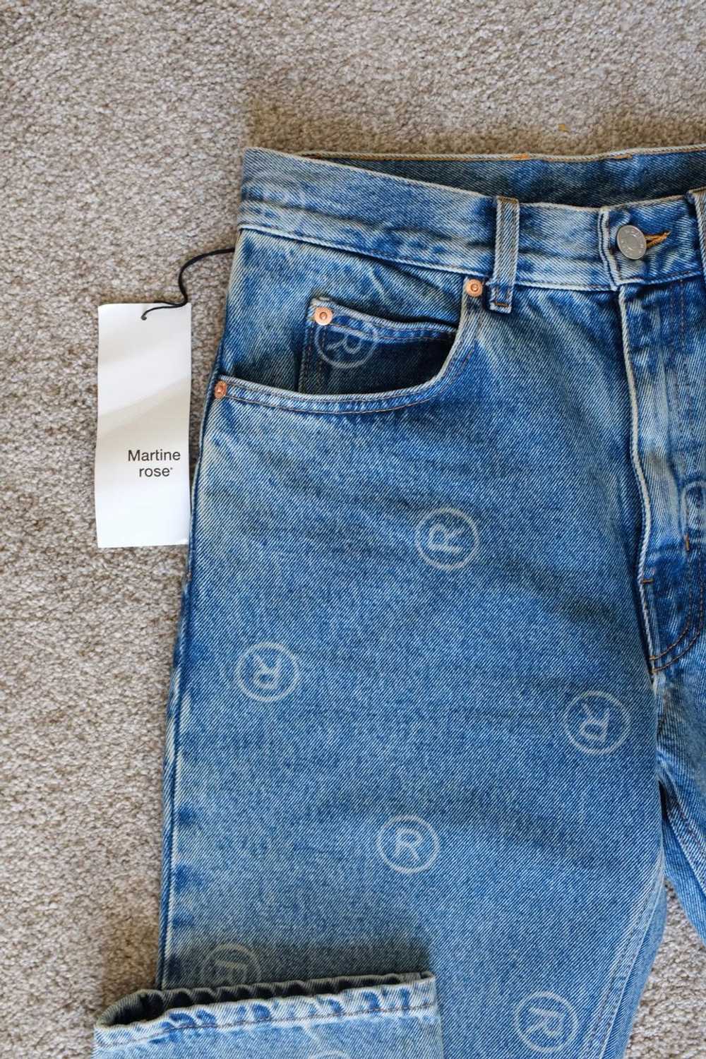 Martine Rose Logo Unisex Jeans (S) | Used,… - image 6