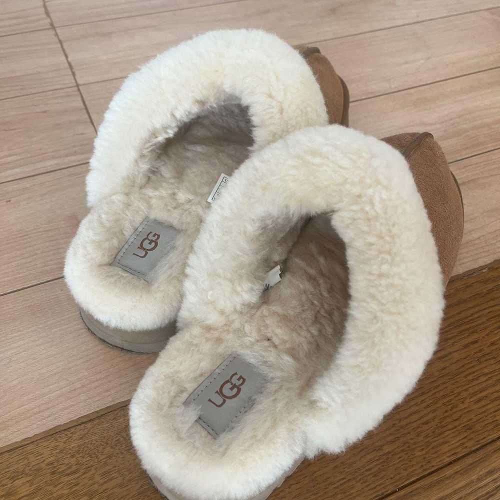 UGG Sheepskin Boots Beige Sandals - image 2