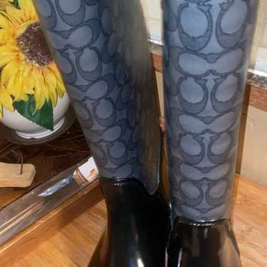 Coach rainboots - image 1