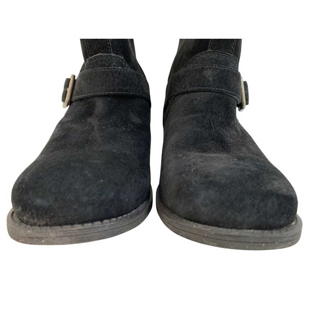 Womens 6 UGG Black Suede Chaney Mid-Calf Boots Sh… - image 9