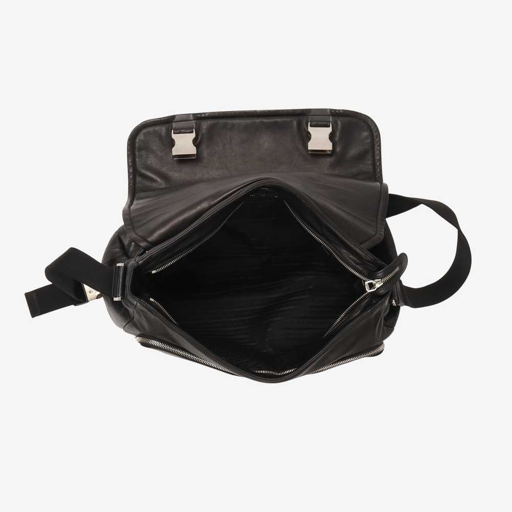 Prada Leather Clip Shoulder Bag - image 5