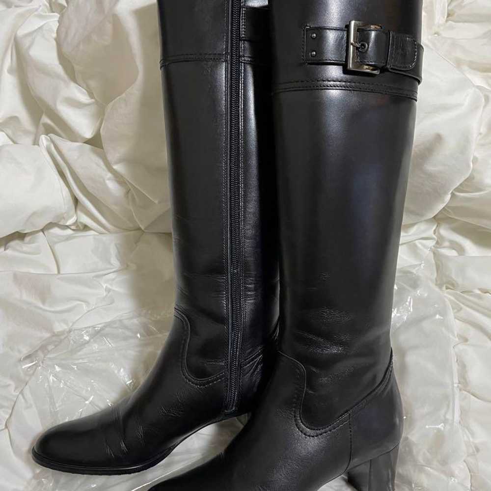 【Like New】Diana 22cm Long Boots Side Full Zip Wea… - image 1