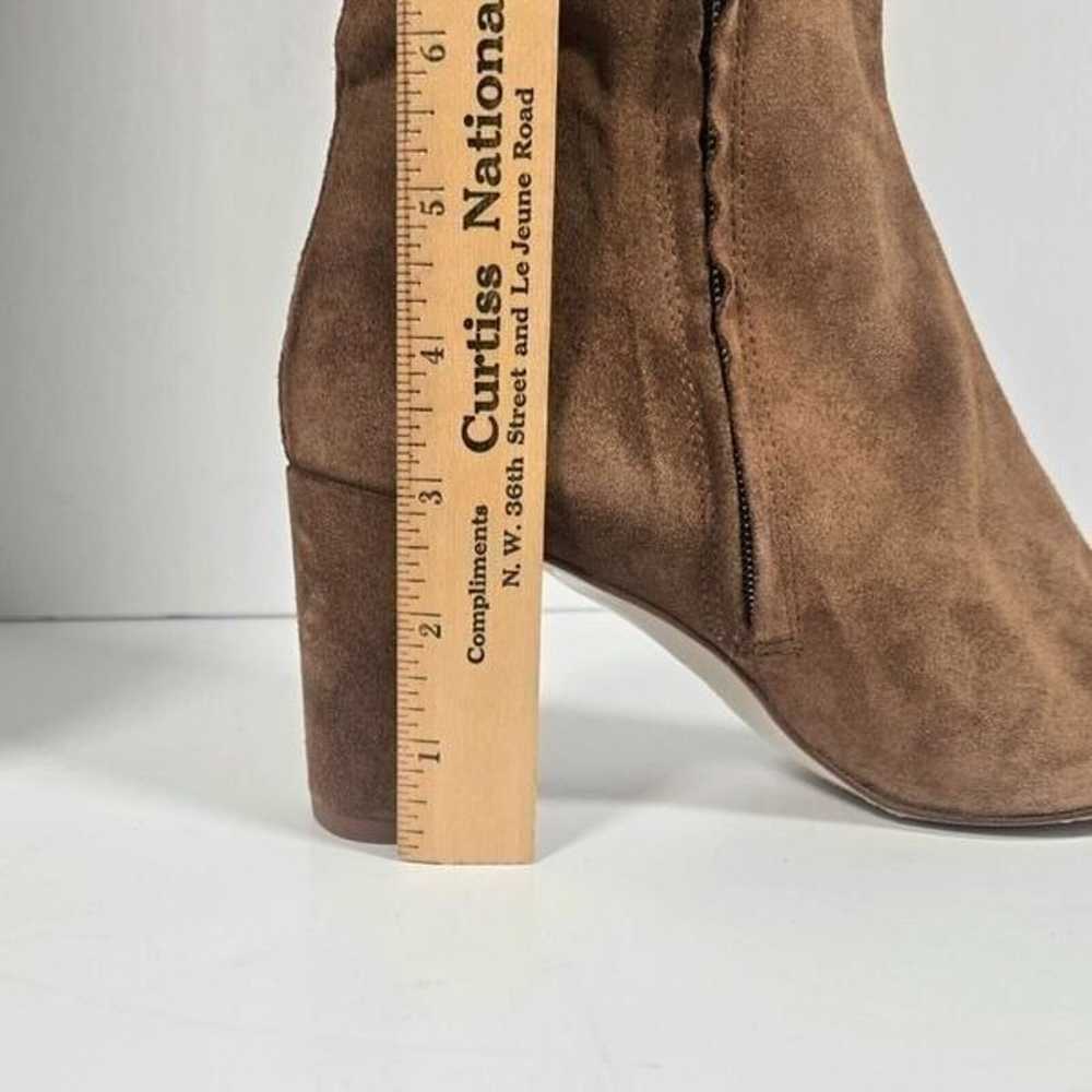 Zara Collection Suede Boots Womens US 8 Brown Cam… - image 11