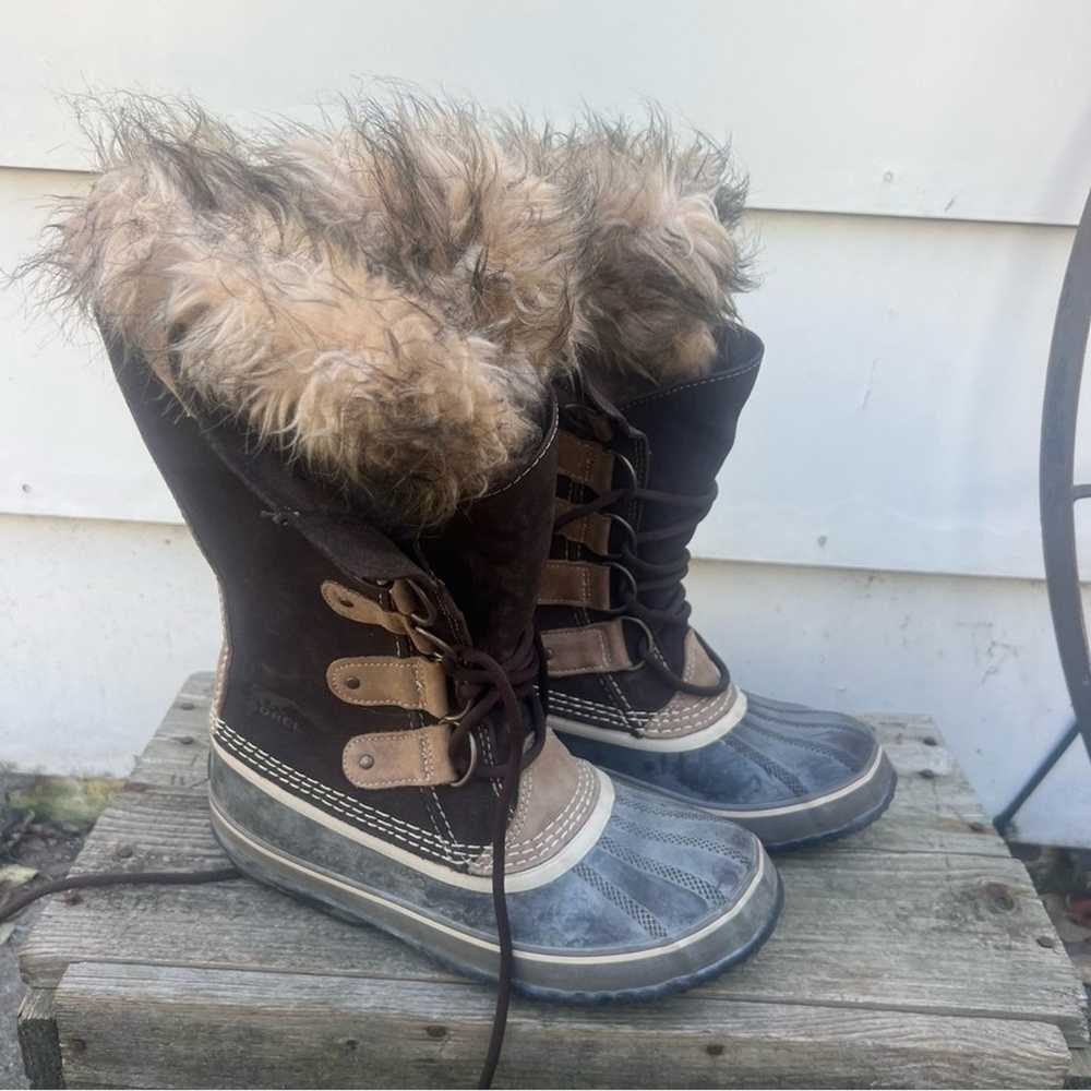 Sorel Joan of Ark Winter Snow Boots Style NL1540-… - image 1