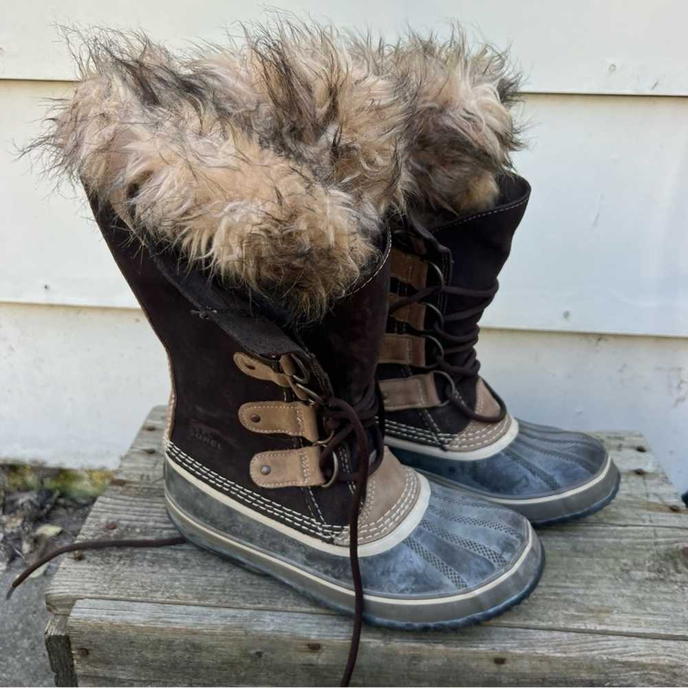 Sorel Joan of Ark Winter Snow Boots Style NL1540-… - image 7