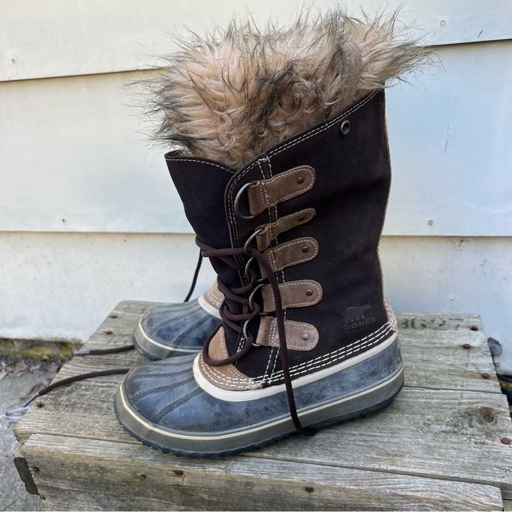 Sorel Joan of Ark Winter Snow Boots Style NL1540-… - image 9