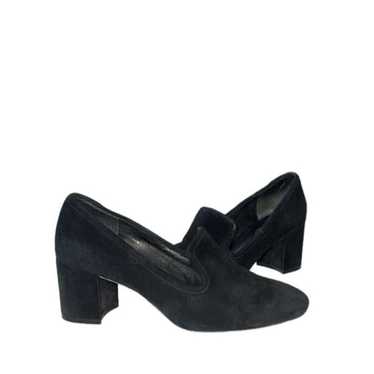 Ralph Lauren Jenifer Black Suede Leather Classic P