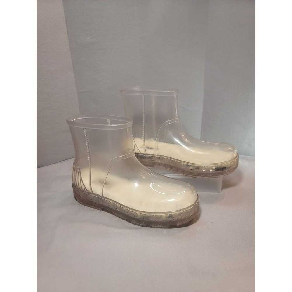 UGG DRIZLITA CLEAR NATURAL WATERPROOF RUBBER RAIN… - image 1