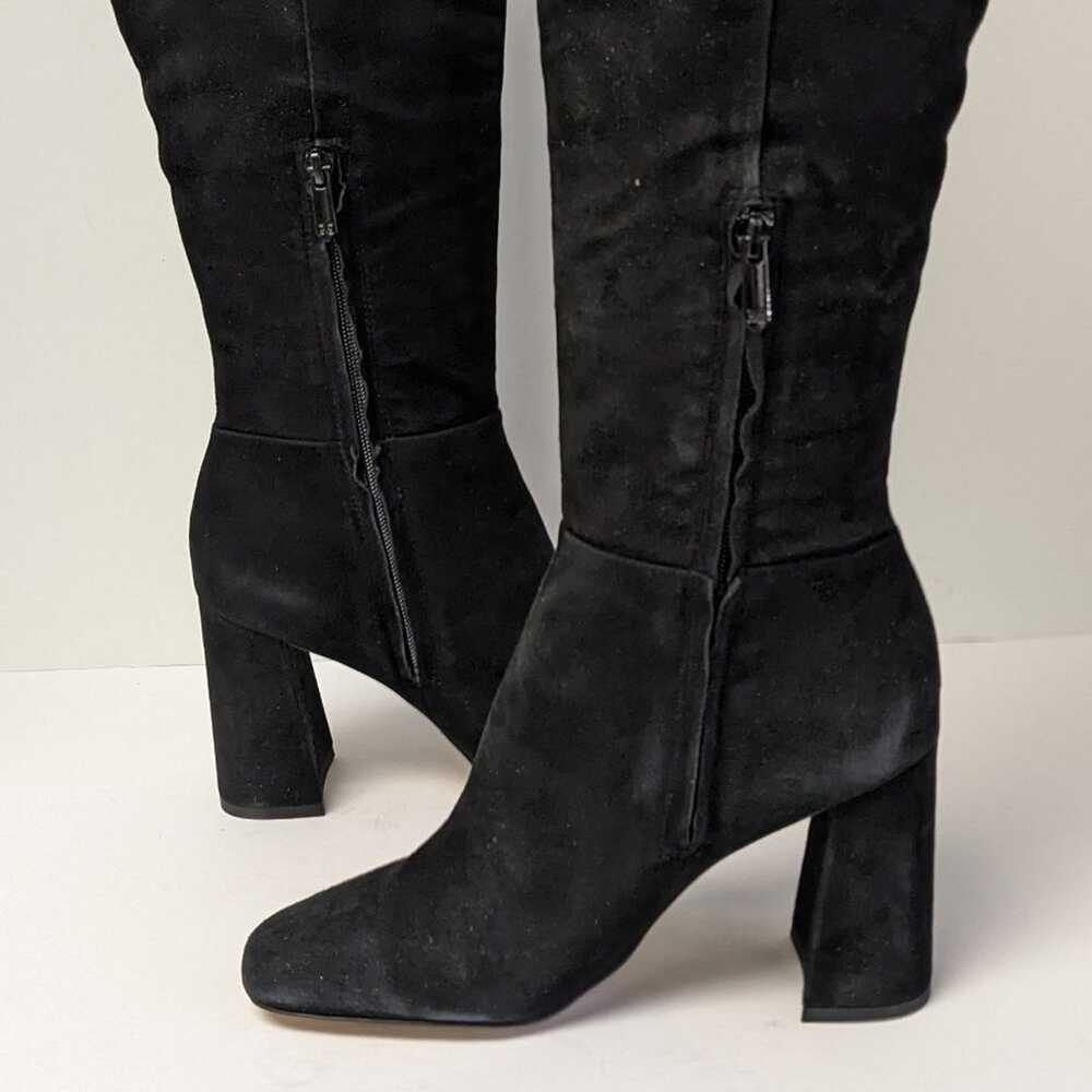 Sam Edelman Clarem Tall Boots, Black Suede, Women… - image 3