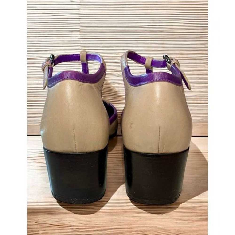 Vintage Miu Miu Leather Mary Janes Size 38 - image 3