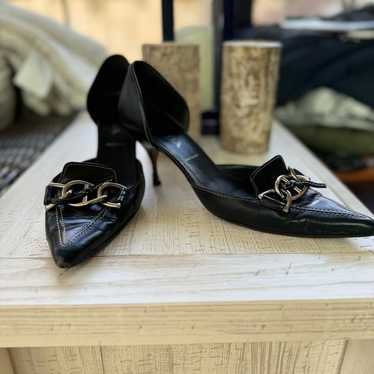 5900□PRADA プラダ パンプス スウェード 22.0cm bc07x1 - メルカリ