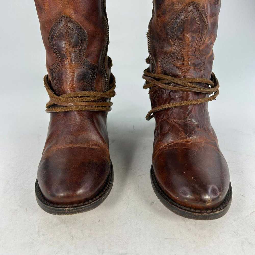 Freebird by Steven Coal Brown Leather Boots US 8 … - image 6