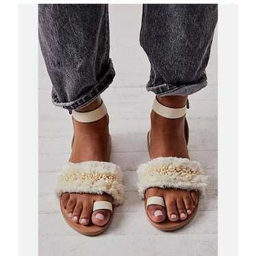 New Free People Embellished sandals unkle strap a… - image 1