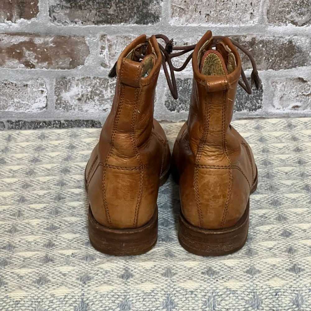 Frye Women's Lace-up Ankle Boots - Warm Brown EUC… - image 4