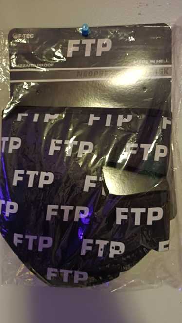 Fuck The Population Ftp neoprene face mask