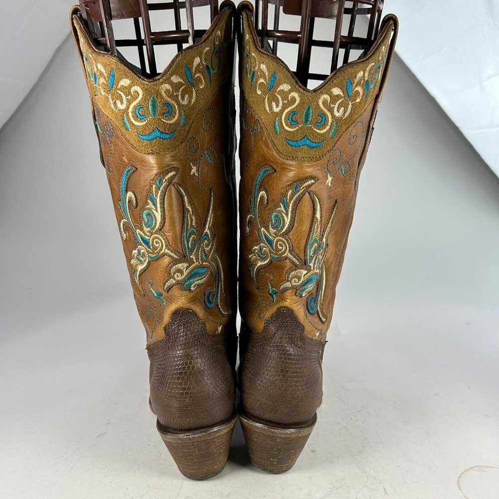 Corral Women's Tobacco Teju Lizard Cowboy Boots U… - image 6