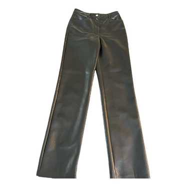 Wilfred Vegan leather straight pants