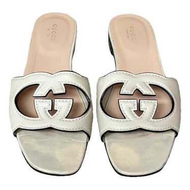 Gucci Blondie leather sandal