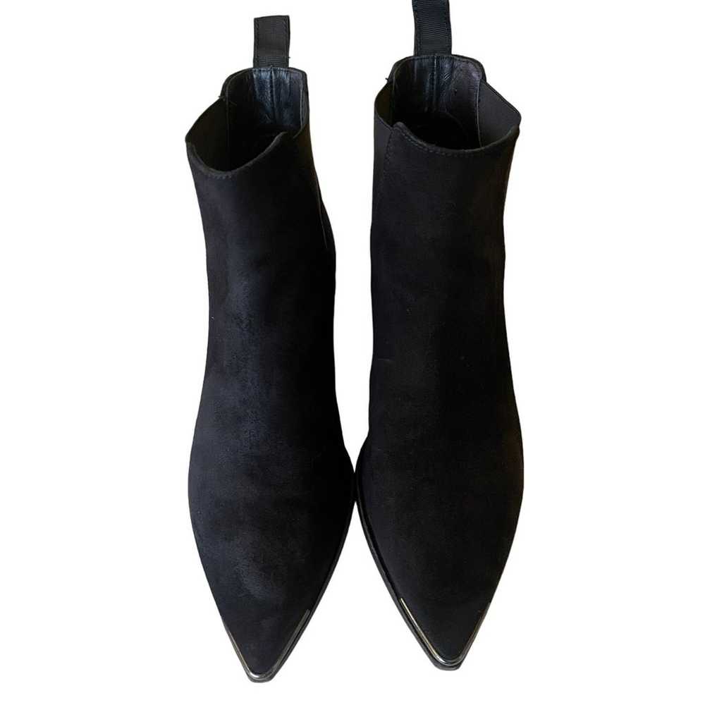 Acne Studios Woman 7 Jensen Suede Ankle Boots Met… - image 3