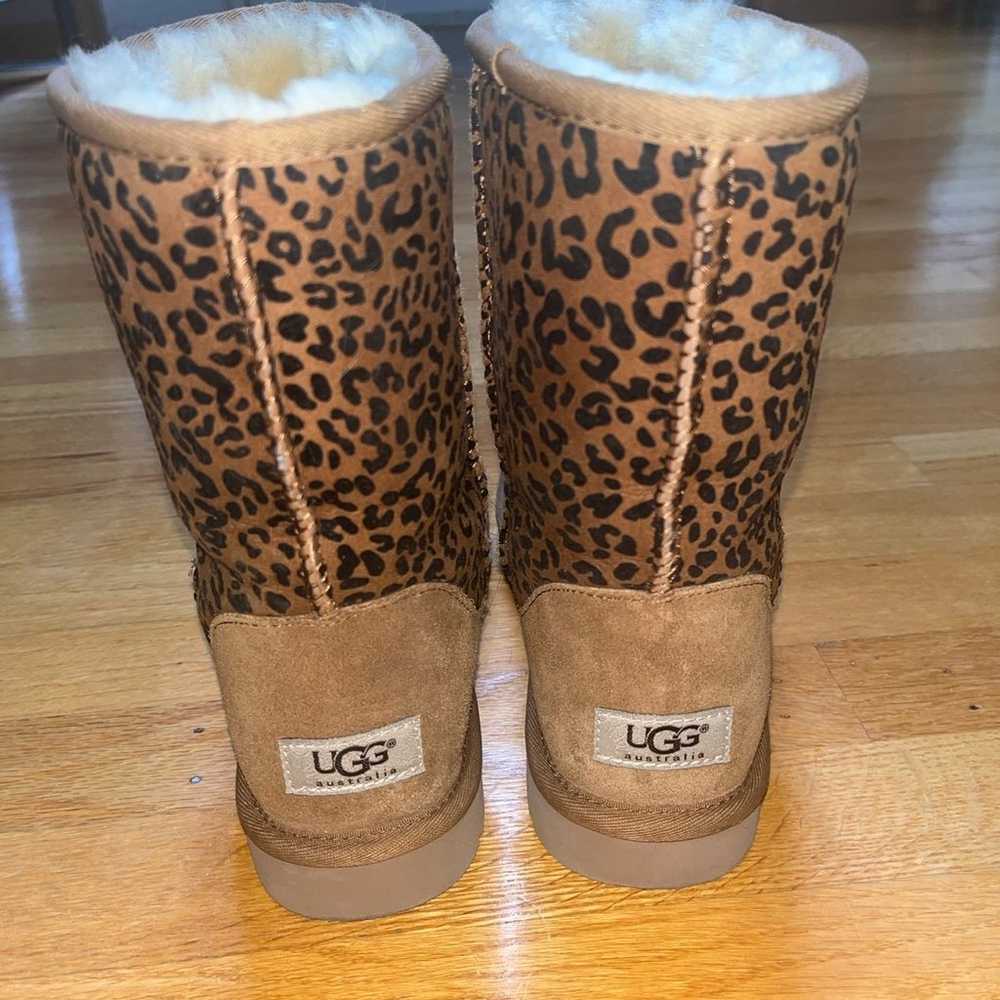 Leopard Print UGG Boots - image 1