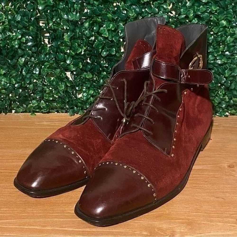 Waynet’s Detroit Burgundy Boots - image 4